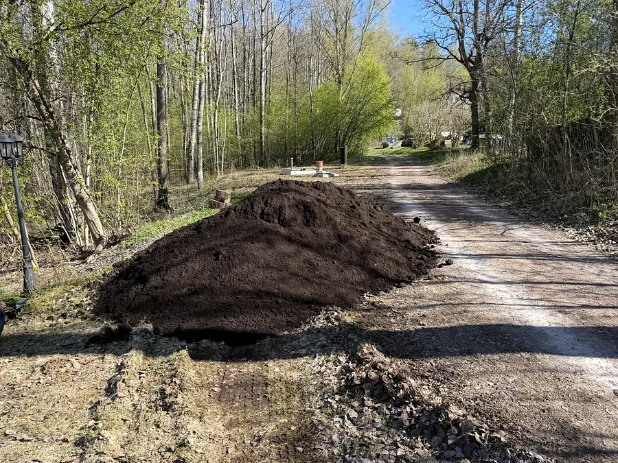 Bortforsling av trädgårdsavfall