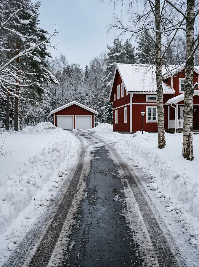 Snöröjning & halkbekämpning